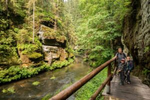 Wąwóz Edmunda, Czeska Szwajcaria