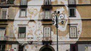mural w Neapolu