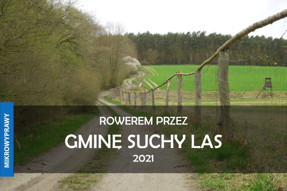 rowerem przez gminę Suchy Las 2021