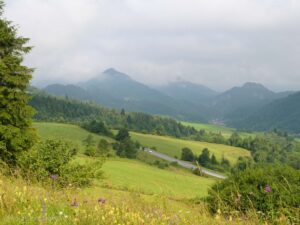 Szlak Lesnickie Sedlo - Wysoka