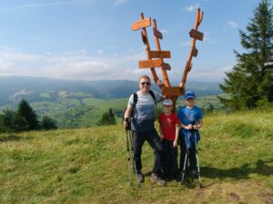 Wysoki Wierch, Szlak Lesnickie Sedlo - Wysoka