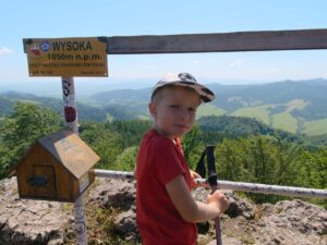 Wysoka, Szlak Lesnickie Sedlo - Wysoka