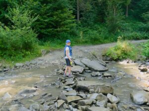 Szlak Szczawnica - Wodospad Zaskalnik