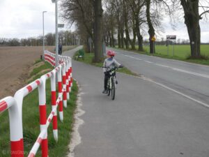 droga rowerowa przy ul. Łagiewnickiej