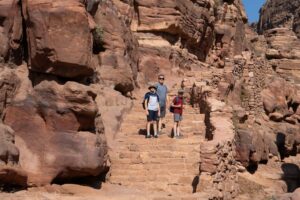 Petra, droga do Klasztoru