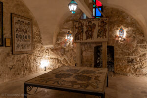 Podziemia kościoła pw. ścięcia św. Jana Chrzciciela w Madabie