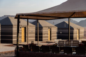 Camp na pustyni Wadi Rum