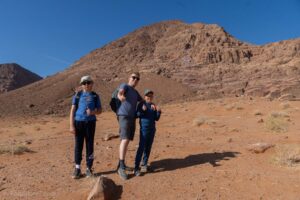 Widok na szczyt Jabal umm ad Dami