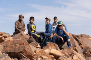 Na szczycie Jabal umm ad Dami