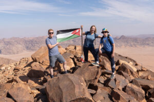 Na szczycie Jabal umm ad Dami