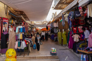 Ulica handlowa Hammam Street w As-Salt