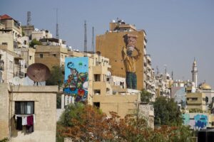 Mural w Ammanie