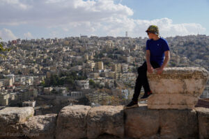 Widok z Cytadeli, Amman