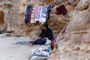 Mała Petra, stoisko z pamiątkami