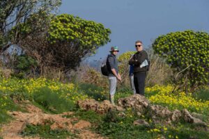 Rezerwat Zingaro, na ścieżce