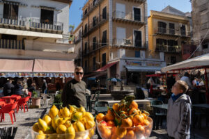 Targ Vucciria w Palermo