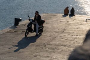 Cefalu, nad brzegiem morza