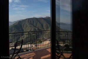 Etna z tarasu apartamentu w Forza D'Agro