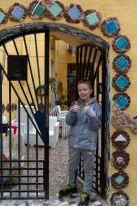 Ozdobne wejście w Mazara del Vallo