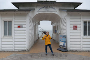 Przed molo w Göhren