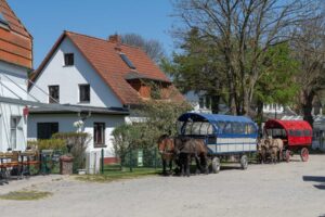 Wozy konne na Hiddensee