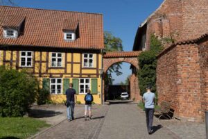 Budynki przy klasztorze św. Jana, Stralsund