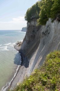 Widok na klify kredowe