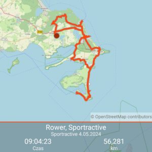 Trasa naszej wycieczki rowerowej