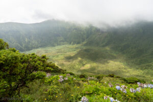 Wnętrze kaldery Cabeço Gordo